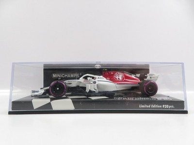 1:43 Minichamps 417180416 Alfa Romeo Sauber C37 Ferrari 2018 C. Leclerc 