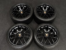 4 Porsche 911 991 Carrera S 20" Wheels & Michelin Winter Snow Tires