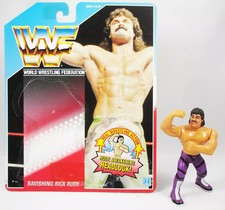 WWF Hasbro - Ravishing Rick Rude (loose with USA card)