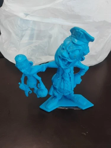 Louis Marx Nutty Mads All Heart Hogan 1963 Blue Plastic Figure Vintage Monster