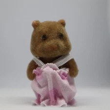 Sylvanian Families Calico Critters Waters Beaver Baby Small Mini Figure Vintage