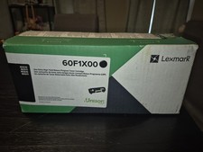 Genuine Lexmark 60F1X00 Black Toner Cartridge New Sealed Free Shipping