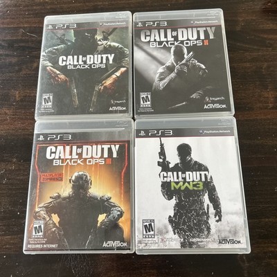 PS3 Call of Duty Bundle - Black Ops 1,2,&3/MW3 (Sony PlayStation 3) CIB TESTED