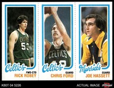 1980 Topps Rick Robey / Chris Ford / Joe Hassett 40 / 37 / 66 8 - NM/MT