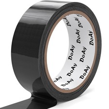Heavy Duty Black Duct Tape Waterproof Strong Adhesive Extra Thick Tear by Hand