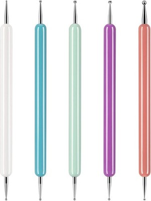 Colorful 5-Piece Stainless Steel Tracing Stylus Set for Artists and Crafters