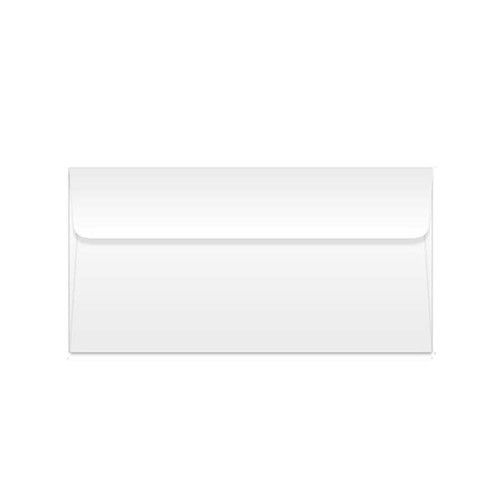  Sobres comerciales de negocios 100 piezas blanco puro invitación - Imagen 1 de 12