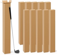 10 Pcs 4 X 4 X 48 Inch Golf Club Shipping Boxes 4l X 4w X 48h Tall Corrugated Bo