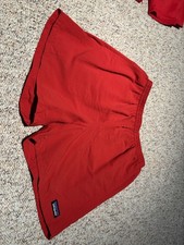 Patagonia Baggies Shorts Mens Small Red Outdoor Hiking Trail