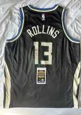 Ryan Rollins Signed Milwaukee Bucks Jersey Autographed JSA COA