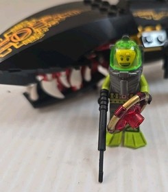 LEGO Atlantis 8058 Guardian of the Deep Complete No Box or Instructions 