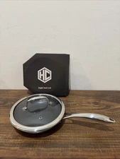 HexClad Hybrid Non-Stick Pan, 8-Inch, Stay-Cook Handle With Lid