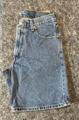 Vintage Levis 550 Shorts Mens Sz 30 Blue Denim 90s Relaxed Fit Jeans, Nwot