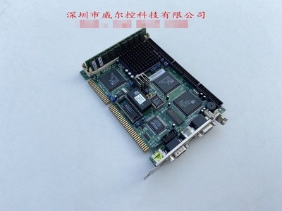 IEI 486 half-length CPU motherboard HS5X86HVGA Ver: 1.6 with VGA graphics card *