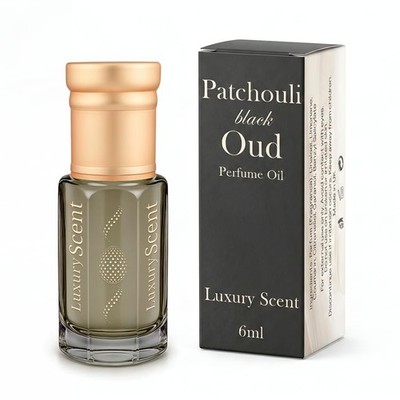 Parfümöl Patchouli Black Oud Roll-On 6ml - Langanhaltend 6 ml (1er Pack) 