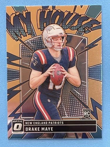 2024 Panini Donruss Optic My House! Drake Maye #8 (RC) Patriots 🔥🔥