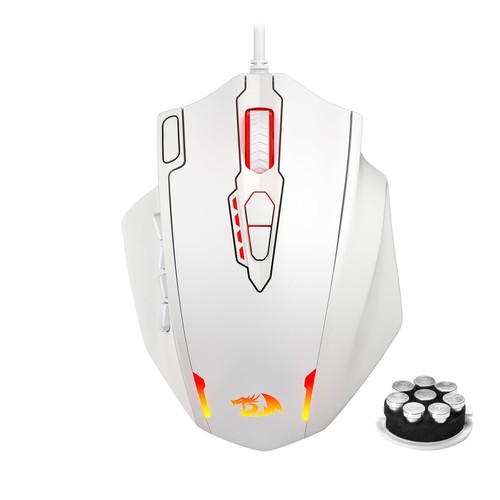 Redragon M908 Impact RGB LED MMO Gaming Mouse with 12 Side Buttons, Optical W... - Picture 9 of 10