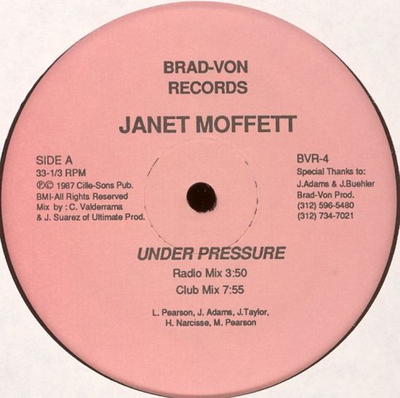#ad Janet Moffett Sandy Anderson Under Pressure It#x27;s Over I#x27;m Through 12quot; $10.99