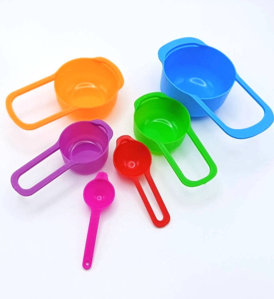 Kitchen Colorful Measuring Cups And Spoons Baking Cooking Set 6 PCS
Opens in a new window or tab