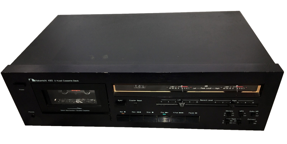 O*e様 ⭐︎Nakamichi 480 2 Head Cassette Dec Nakamichi 480 2 head cassette deck Recently Serviced | eBay