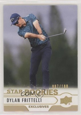 2021 SP Authentic Upper Deck Star Rookies Exclusives Dylan Frittelli RC 0il7