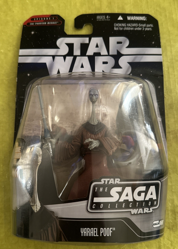 Hasbro Star Wars The Saga Collection Yarael Poof action figure TOY new ...