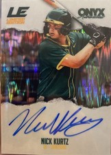 2025 Onyx Rips - Limited Edition Autographs Nick Kurtz #LEB-NIKU /150 (AU, RC)