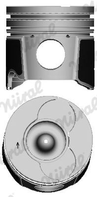 NÜRal Kolben 87-114700-00 FüR CitroËN Passend FüR Fiat Lancia Peugeot-image