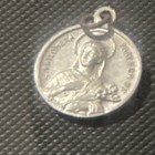 Religious aluminum round medal St Saint Philomena St John Vianney cure D'Ars — photo 4