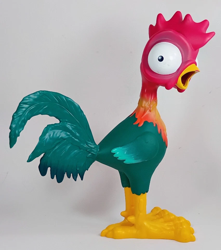 Disney MOANA, Squeeze Screams, gallo de pollo de vinilo de goma Squeak's. Foto 2 de 4