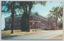 Vintage St. Joseph's Hospital Nashua NH Photochrome Postcard by Tichnor Bros