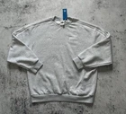 adidas Originals x Oasis Tour Oversized Crew Sweatshirt Grey Unisex Size L NWT