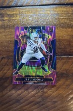 2025 Panini Select - Concourse JT Tuimoloau #31 Purple Shock Prizm 53/699 (RC)