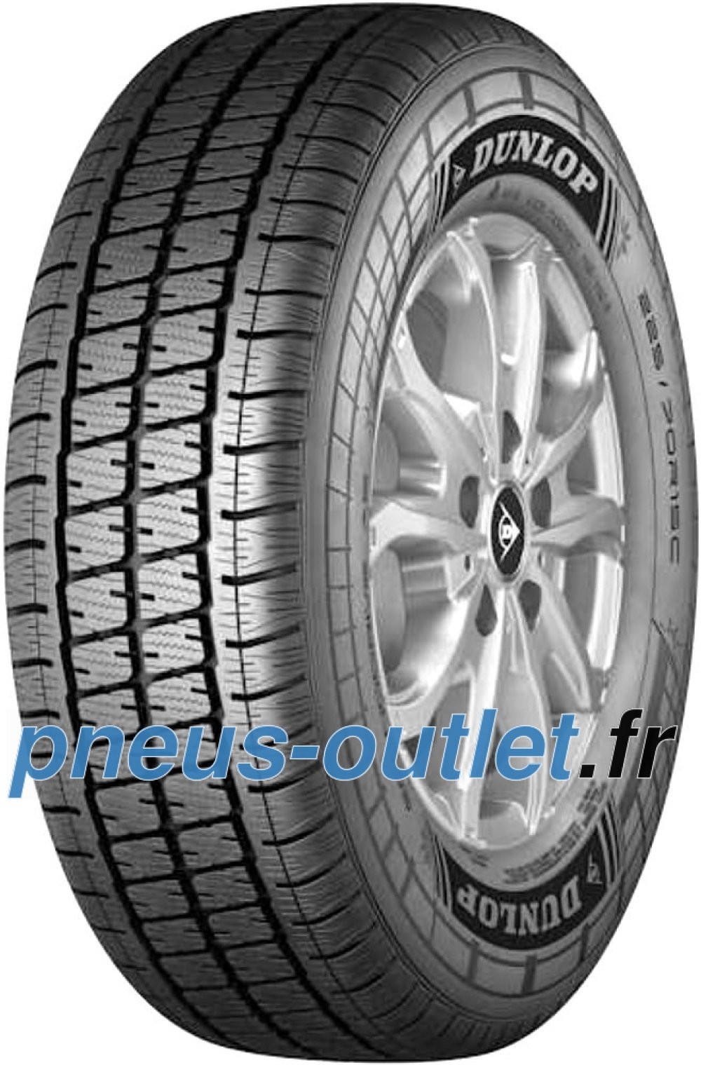 Pneu Dunlop Econodrive AS 225/70 R15C pour utilitaire toutes saisons