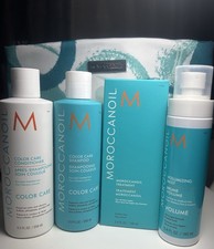 moroccan oil gift set Shampoo Conditioner Hair Oil, Spray VOLUMIZING Mist 4 Piec