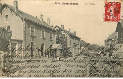 CANTAL NEUSSARGUES la Gare