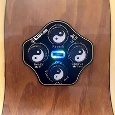 Acoustic Guitar Sound Box Vibration Pickup Reverb Chorus Delay Drum Trans BT Mic