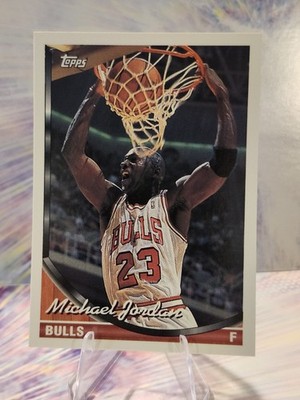 1993-94 Topps Basketball #23 Michael Jordan Bulls
