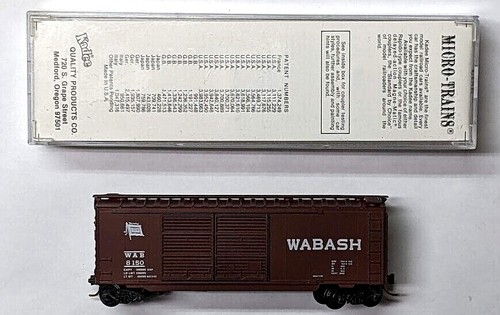 MTL Micro-Trains 23130 Wabash WAB 8150 40 pies doble puerta vagón NPT | Zustand: New