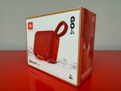 JBL - Altavoz Bluetooth Ultra Portátil Go 4 V5.3 - Rojo - Nuevo En Caja - Imagen 3 de 5