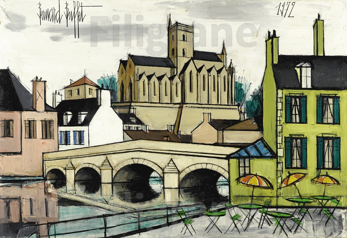 LAMBALLE tableau 50x70cm pour sublimer l'ambiance de votre salon