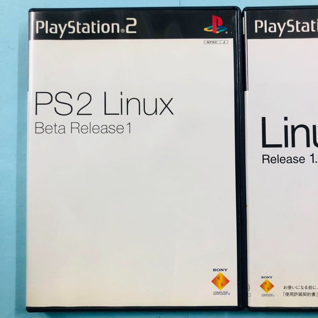 【PS2／非売品】Linux Beta Release1／Release1.0 PS2 Linux For Playstation2 Release 1.0 Japan tested | eBay