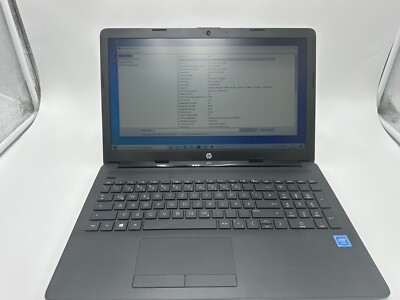HP 15-da0530ng, Notebook, Windows 10 Home neu inst., 1TB Festplatte 4GB DDR4-RAM