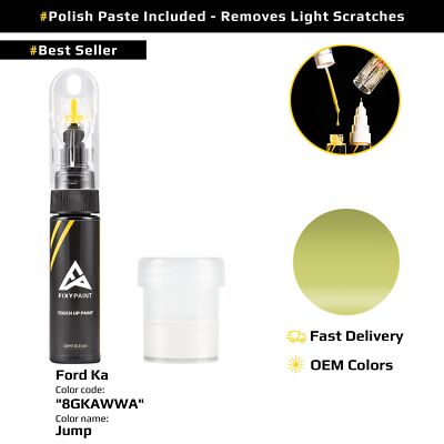 Touch up Paint for Ford Ka Code: 8GKAWWA Jump