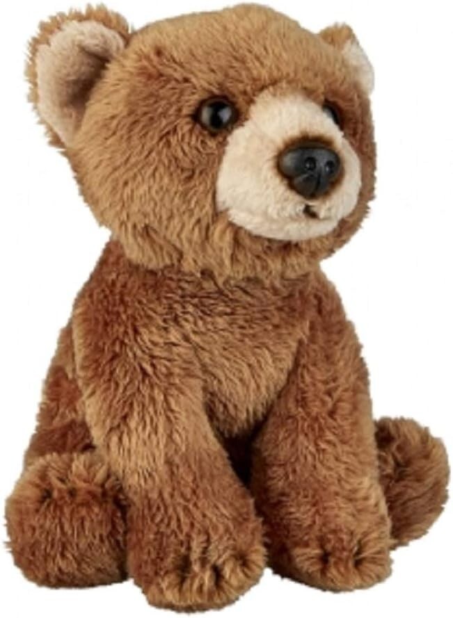 Ravensden Soft Toy Brown Bear Plush 15CM - FRS007BE Soft Cuddly Realistic Teddy