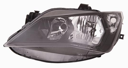Scheinwerfer Projektor Links 2H7 Reg El 2 Parabel Schwarz Seat Ibiza 2012-image