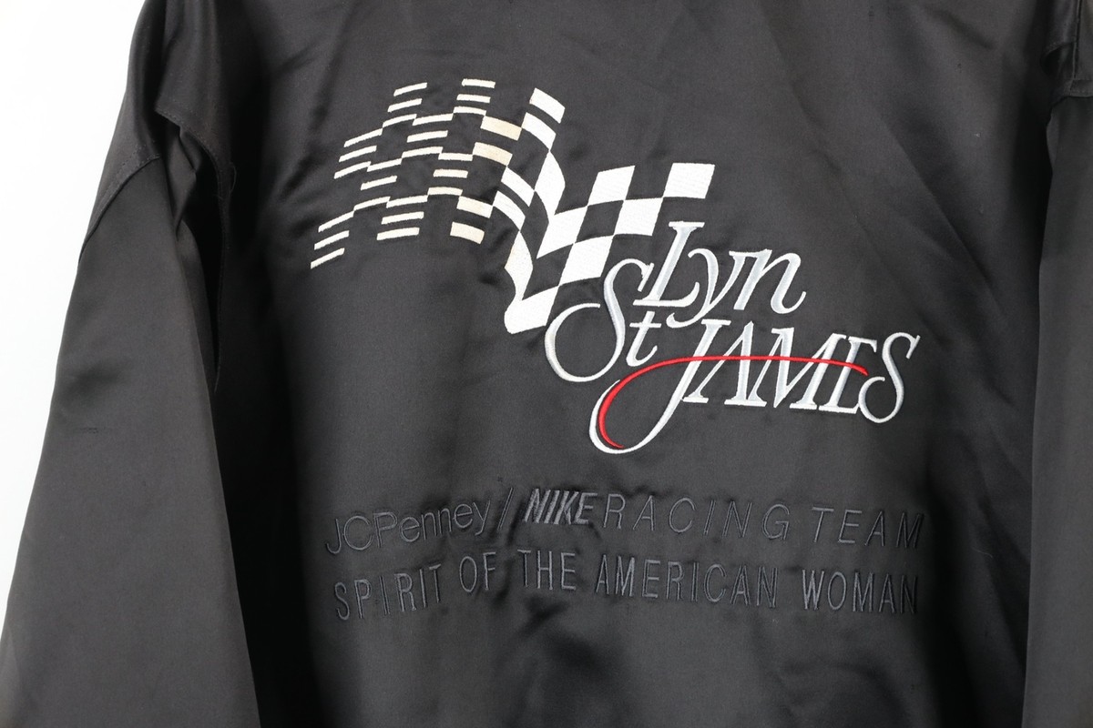 Vtg 90s Nike Mens Large Lyn St James Nike Racing Spell Out Vtg 90s Nike Mens Large Lyn St James Nike Racing Spell Out