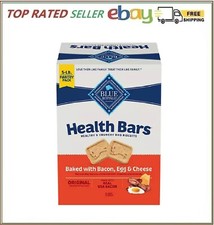 BLUE Buffalo Health Bars Crunchy Dog Treat Biscuits, Bacon, Egg  Cheese 80 oz.
