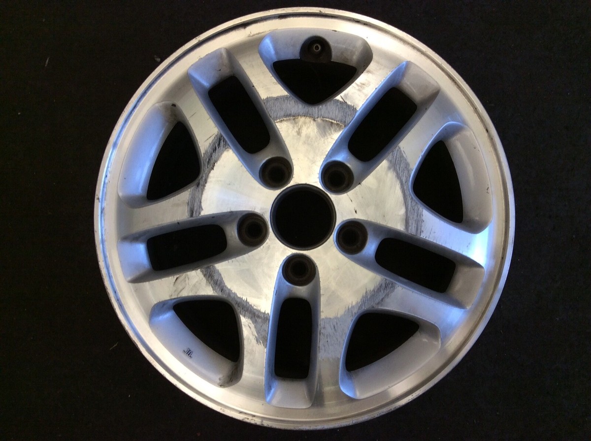 01 02 Accord V6 One Factory Alloy Wheel Rim 16x6-1/2 10 Spoke