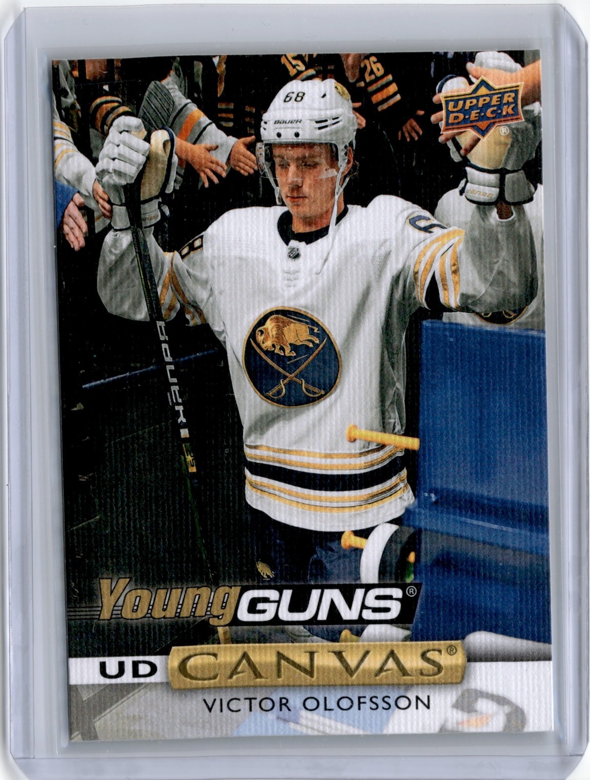 19-20 UD Series 1 Hockey Young Guns Canvas C93 Victor Olofsson